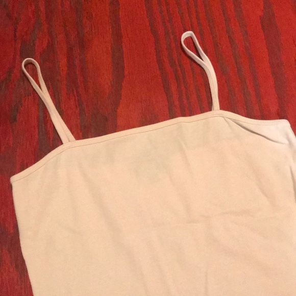 TopShop Scooped Back Blush Cotton Midi Dress NWT - Picture 6 of 8